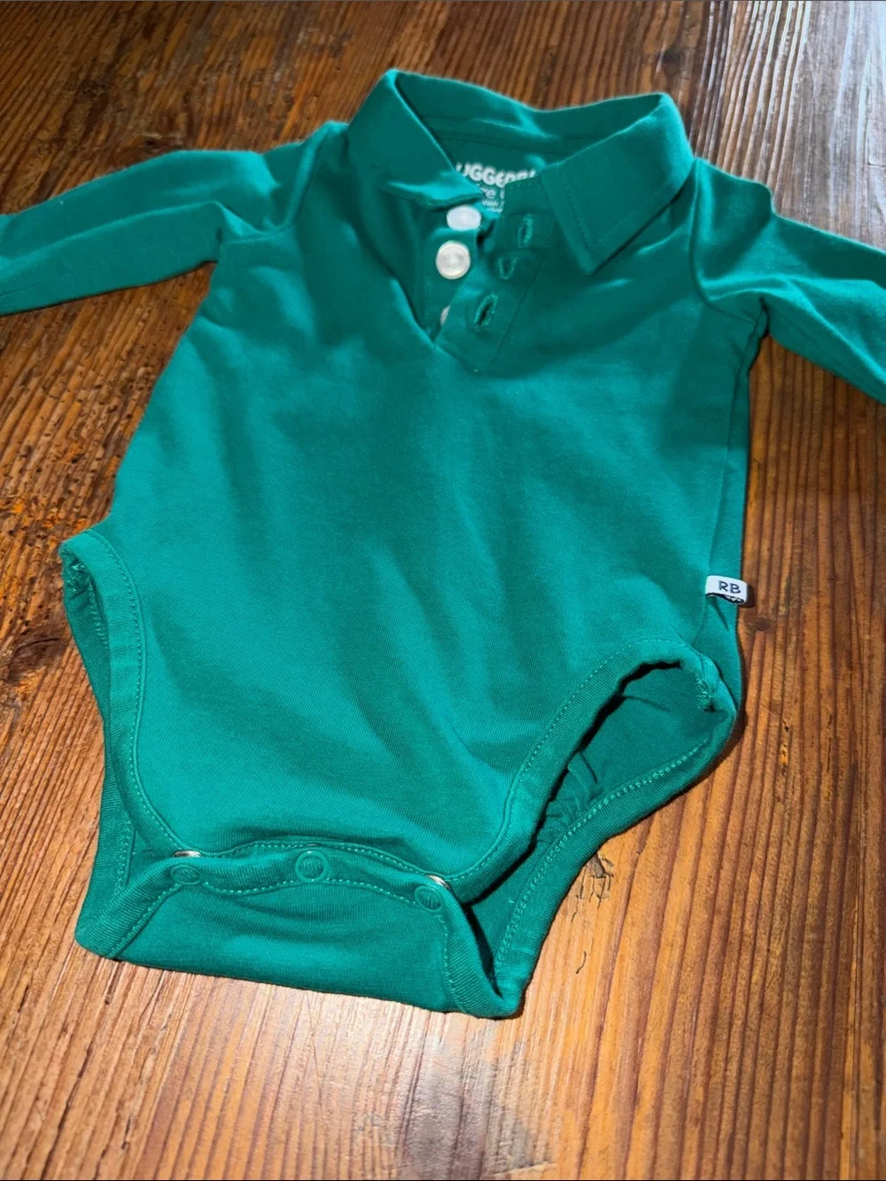 Rugged Butts Collared Onesie